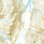 National Geographic 231 Kenai Fjords National Park (east side) digital map