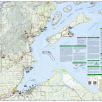 National Geographic 235 Apostle Islands National Lakeshore (south side) digital map
