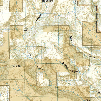National Geographic 238 Black Hills South [Black Hills National Forest] (south side) digital map