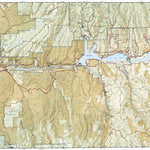 National Geographic 245 Black Canyon of the Gunnison National Park [Curecanti National Recreation Area] (east side) digital map