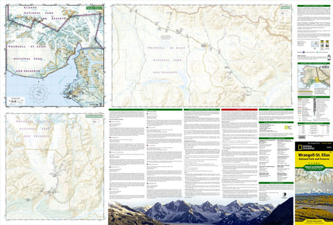 National Geographic 249 Wrangle-St Elias (east side) digital map
