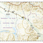 National Geographic 249 Wrangle-St Elias (inset Nabesna) digital map