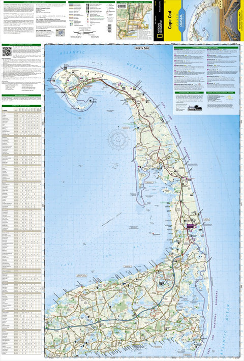 National Geographic 250 Cape Cod (north side) digital map
