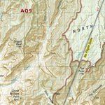 National Geographic 262 Grand Canyon East [Grand Canyon National Park] (south side) digital map