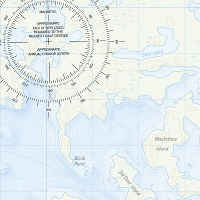 National Geographic 264 Voyageurs National Park (east side) digital map