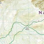 National Geographic 307 Yosemite NW: Hetch Hetchy Reservoir (south side) digital map