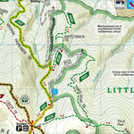 National Geographic 318 Mount Rogers High Country [Grayson Highlands State Park] (east side) digital map