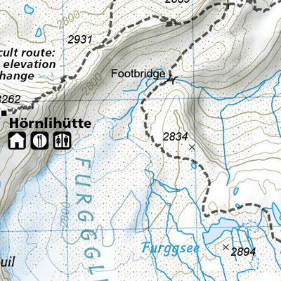 National Geographic 4001 Houte Route Ski 08 digital map