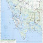 National Geographic 402 Marco Island, Ten Thousand Islands (west side) digital map