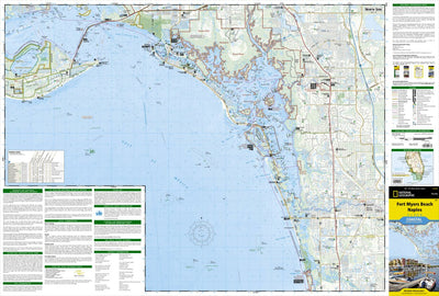 National Geographic 407 Fort Myers Beach, Naples (north side) digital map