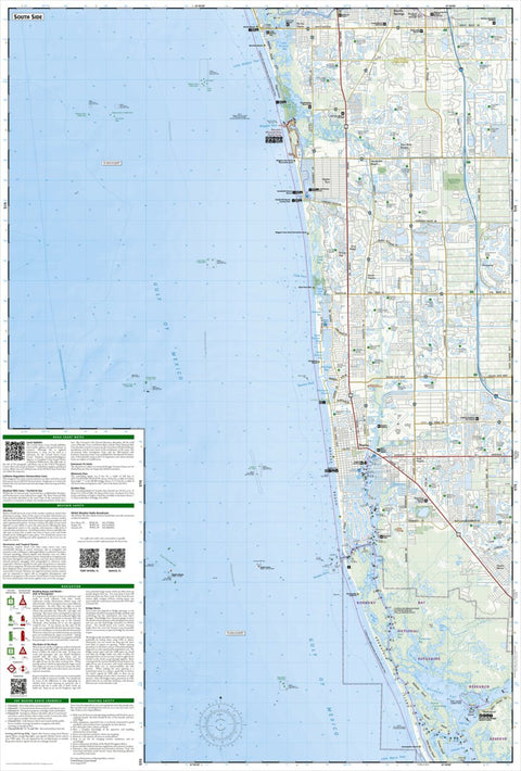 National Geographic 407 Fort Myers Beach, Naples (south side) digital map