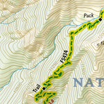 National Geographic 603 Telluride Local Trails (Jud Wiebe, Liberty Bell, & Sneffels Highline Inset) digital map