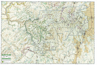 National Geographic 703 Manti-La Sal National Forest (south side) digital map