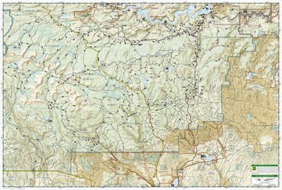 National Geographic 704 Flaming Gorge National Recreation Area (south side) digital map