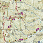 National Geographic 714 Grand Staircase, Paunsaugunt Plateau [Grand Staircase-Escalante National Monument] (west side) digital map