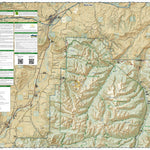 National Geographic 721 Absaroka-Beartooth Wilderness West [Gardiner, Livingston] (north side) digital map
