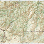 National Geographic 721 Absaroka-Beartooth Wilderness West [Gardiner, Livingston] (south side) digital map