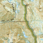 National Geographic 724 Missoula, Mission Mountains (north side) digital map