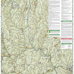 National Geographic 747 Green Mountain National Forest North [Moosalamoo National Recreation Area, Rutland] (east side) digital map