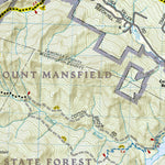 National Geographic 749 Mount Mansfield, Stowe (east side) digital map