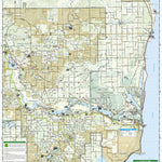National Geographic 757 Huron National Forest (east side) digital map