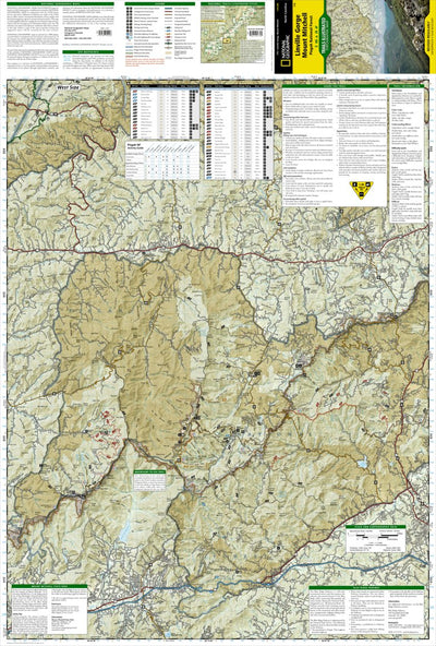 National Geographic 779 Linville Gorge, Mount Mitchell [Pisgah National Forest] (west side) digital map