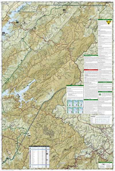 National Geographic 783 South Holston and Watauga Lakes [Cherokee and Pisgah National Forests] (east side) digital map