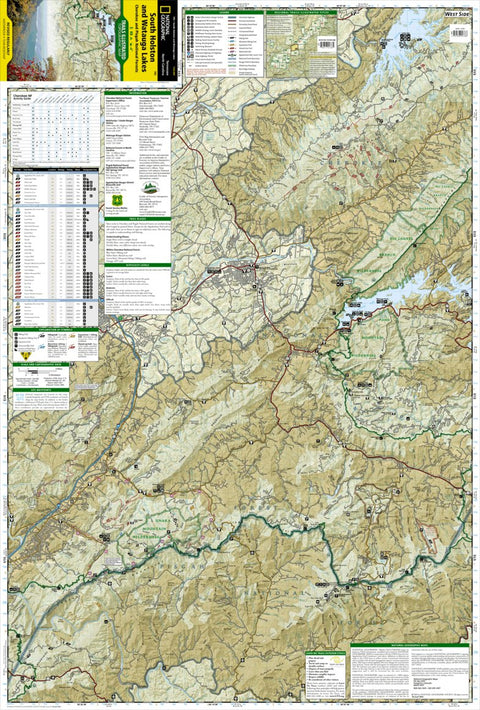 National Geographic 783 South Holston and Watauga Lakes [Cherokee and Pisgah National Forests] (west side) digital map