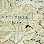 National Geographic 791 Staunton, Shenandoah Mountain [George Washington and Jefferson National Forests] (east side) digital map