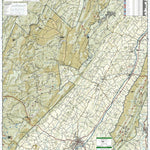 National Geographic 792 Massanutten and Great North Mountains [George Washington National Forest] (west side) digital map
