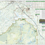 National Geographic 795 Okefenokee National Wildlife Refuge (north side) digital map