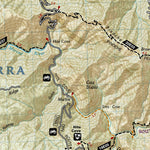 National Geographic 808 Merced and Tuolumne Rivers [Stanislaus National Forest] (south side) digital map