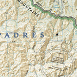 National Geographic 813 Los Padres National Forest West (south side) digital map