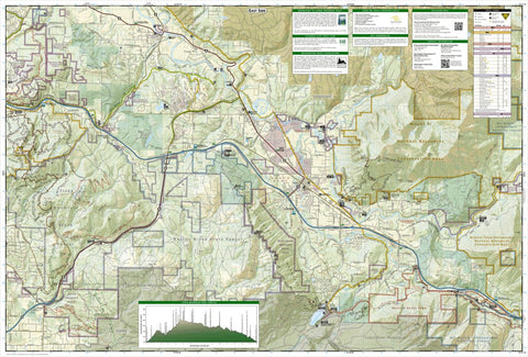 National Geographic 824 Issaquah Alps, Mount Si (east side) digital map