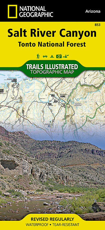 National Geographic 853 :: Salt River Canyon [Tonto National Forest] bundle