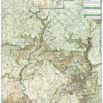 National Geographic 854 Sycamore Canyon, Verde Valley (north side) digital map