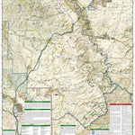 National Geographic 854 Sycamore Canyon, Verde Valley (south side) digital map