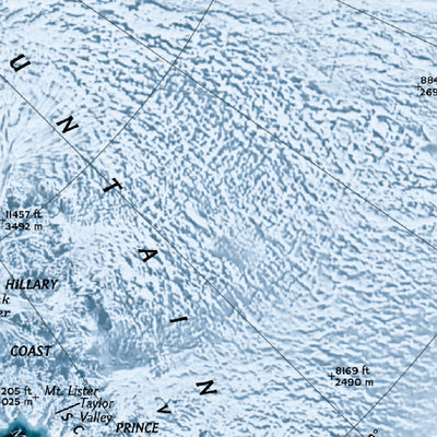 National Geographic Antarctica Satellite digital map