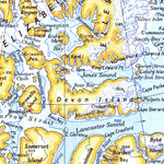 National Geographic Arctic Ocean 1983 digital map