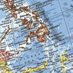 National Geographic Asia And Adjacent Areas Map 1959 digital map