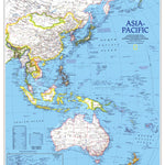 National Geographic Asia-Pacific 1989 digital map