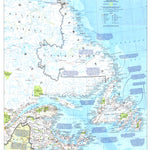 National Geographic Atlantic Canada 1993 digital map