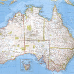 National Geographic Australia 2000 digital map