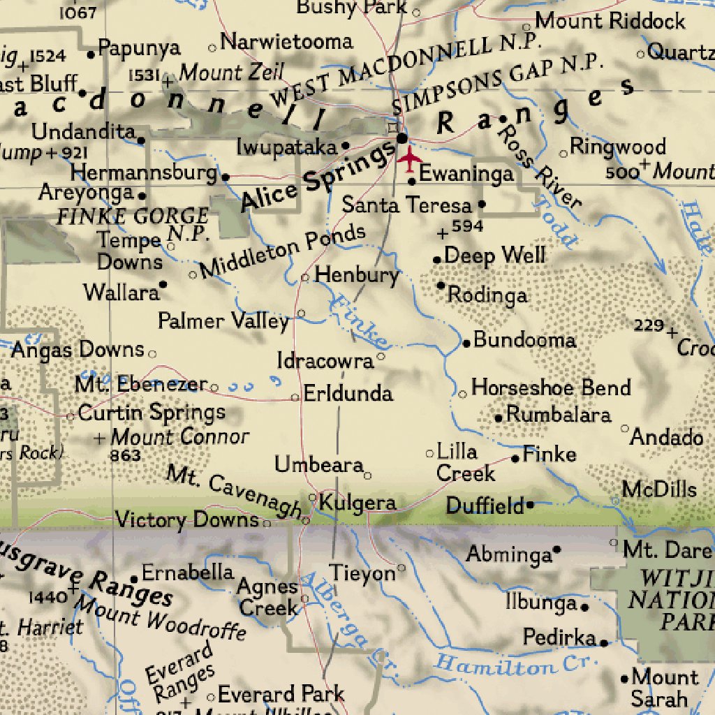 Australia Executive Map by National Geographic | Avenza Maps