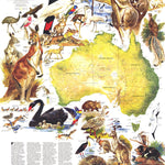 National Geographic Australia, Land Of Living Fossils 1979 digital map