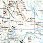 National Geographic British Columbia 1992 digital map