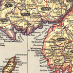 National Geographic British Isles 1949 digital map
