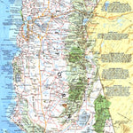 National Geographic California 1993 digital map