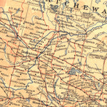 National Geographic Canada 1936 digital map