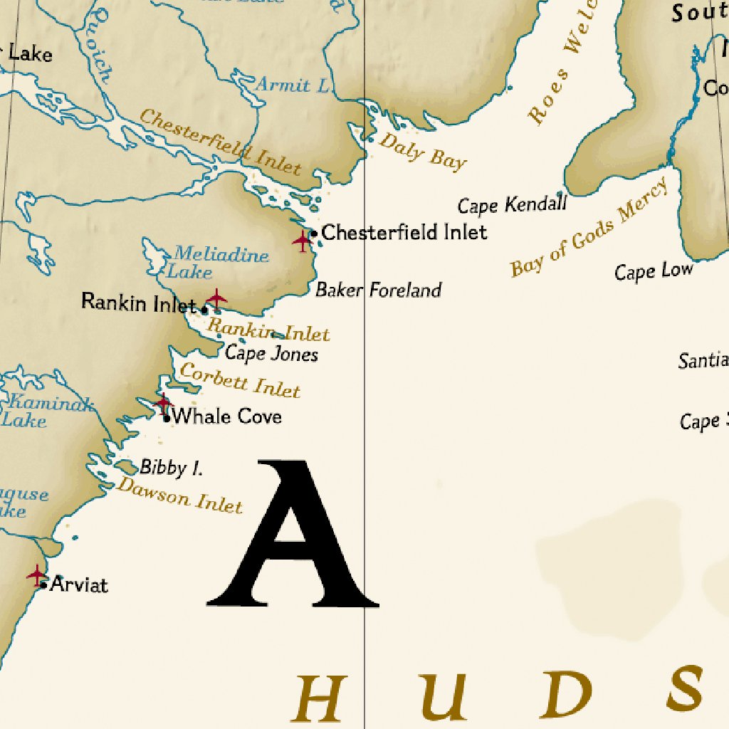 Canada Executive Map by National Geographic | Avenza Maps